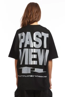 AGENT MONO SEAM S/S TEE BLACK