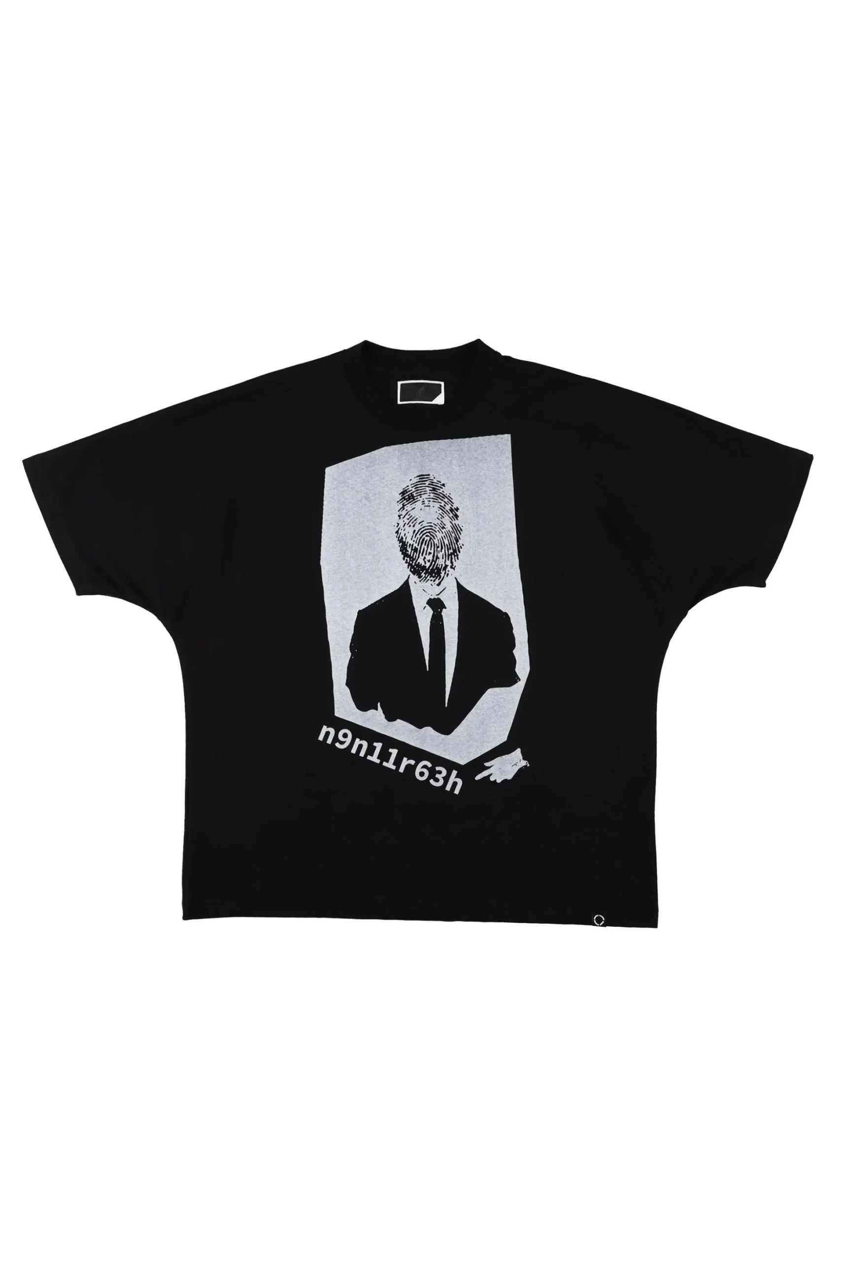 AGENT MONO SEAM S/S TEE BLACK