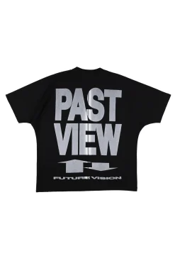 AGENT MONO SEAM S/S TEE BLACK