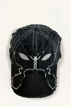 ALIEN KISS FRAYING BASEBALL CAP