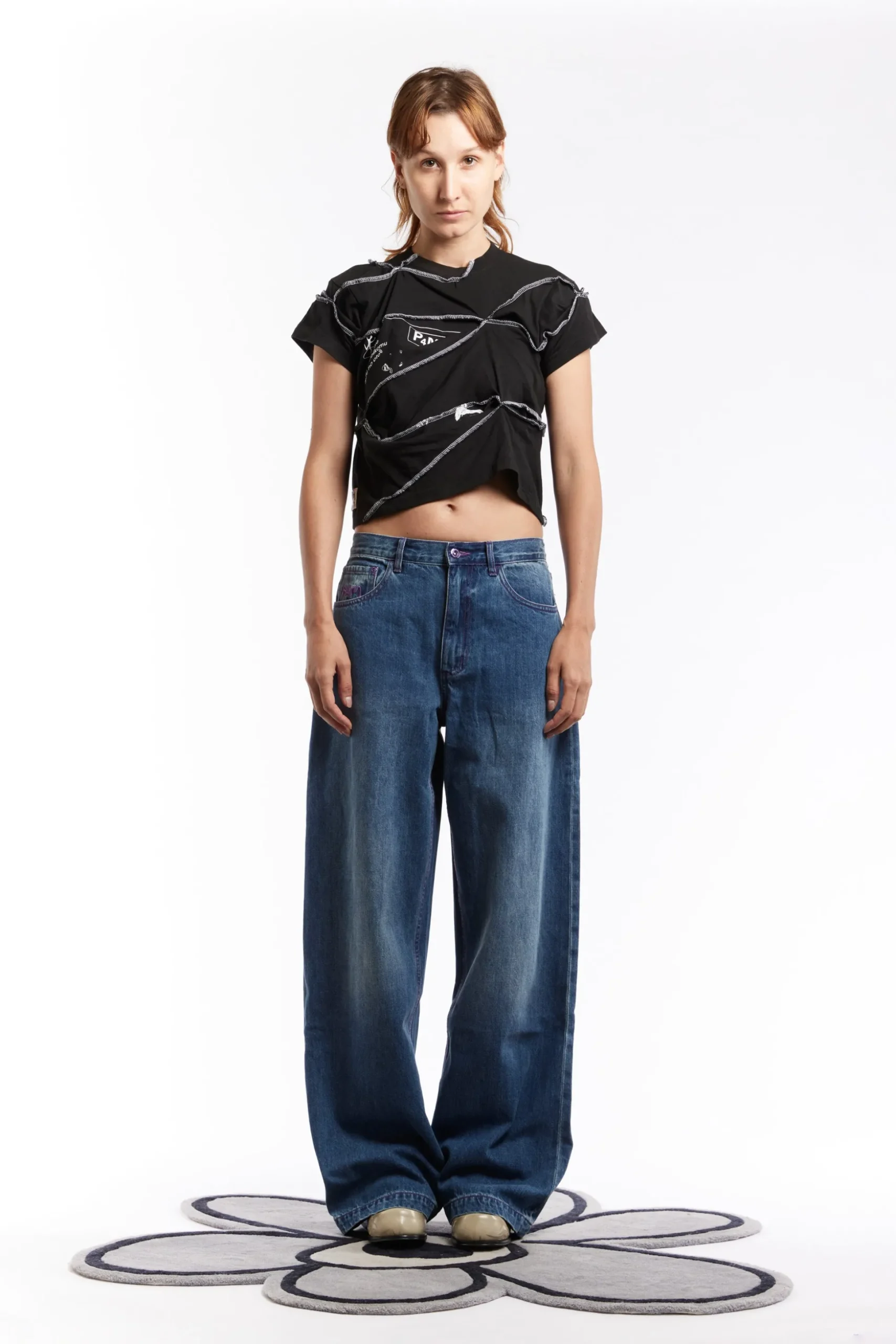ALTO WIDE LEG DENIM JEANS