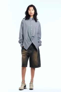 AMNESIA TUCKED SHIRT