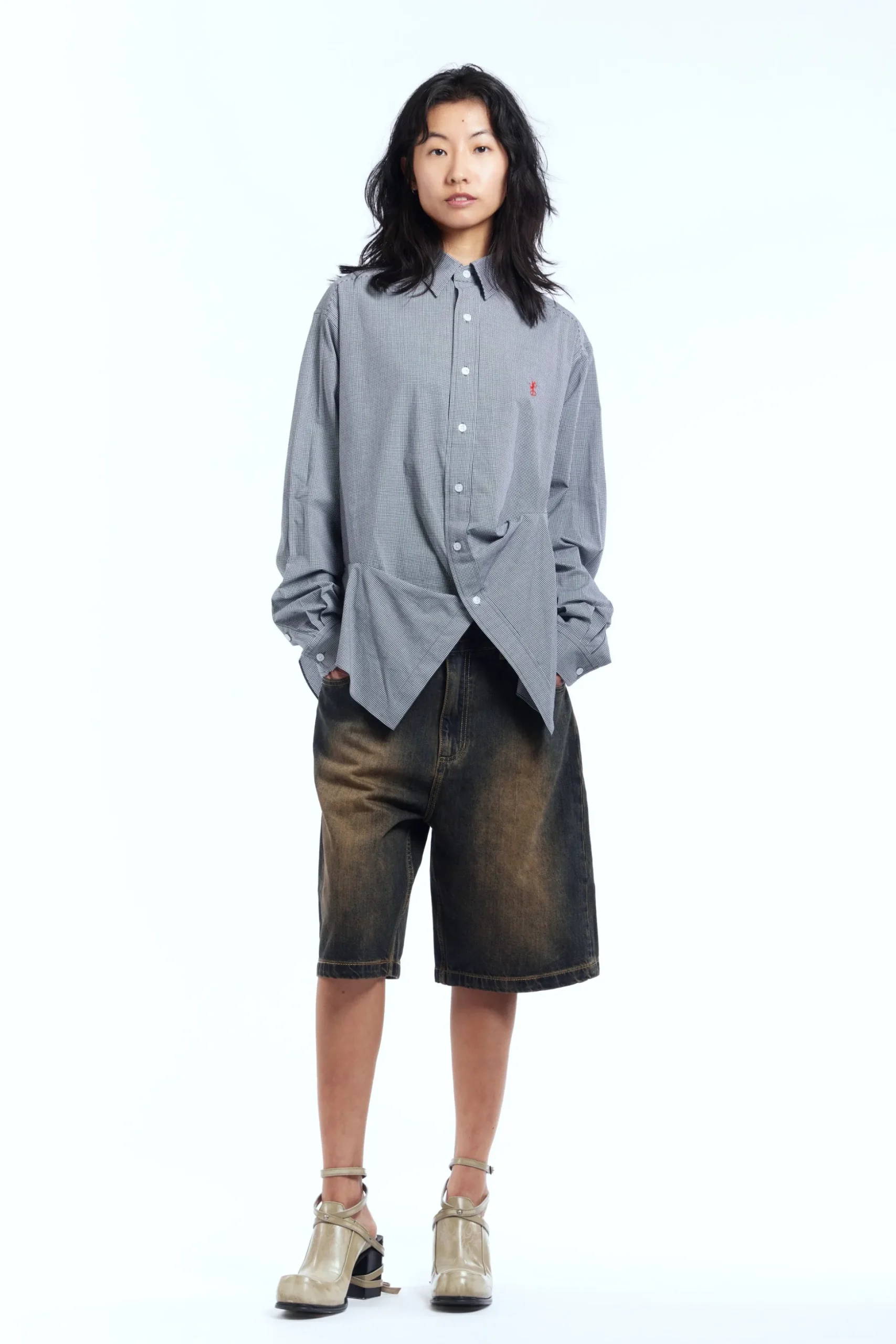 AMNESIA TUCKED SHIRT