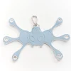 Angel99 Grommet Keychain Baby Blue