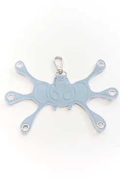 Angel99 Grommet Keychain Baby Blue