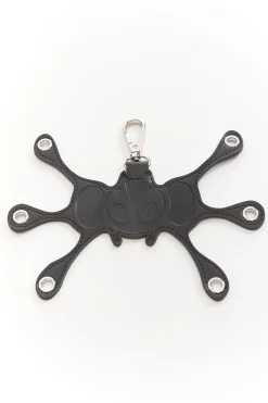 Angel99 Grommet Keychain Black