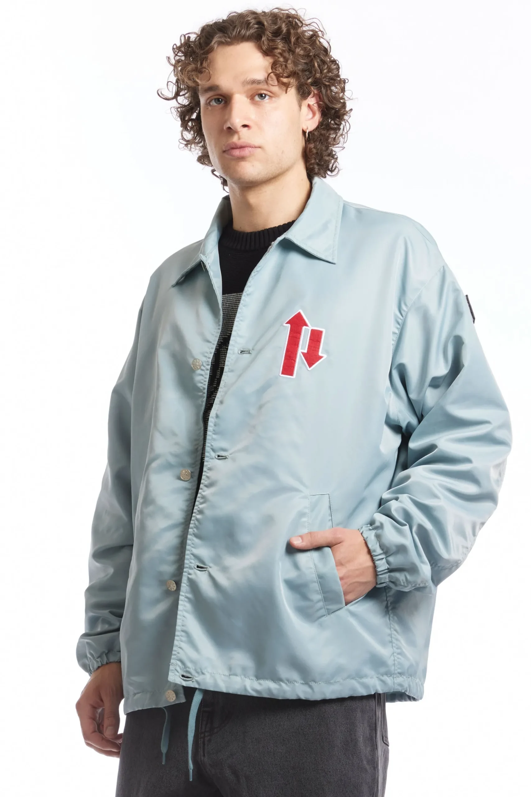 ARROW COACH JACKET GREY