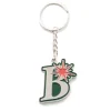 B LOGO KEYCHAIN SILVER
