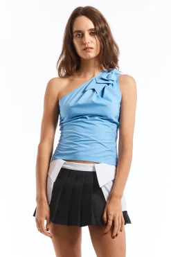BLUE BOW TOP