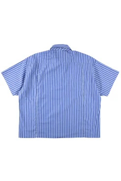 BOWTIE WORKSHIRT BLUE STRIPE