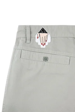 CASUAL TWO TUCK PANTS GREY