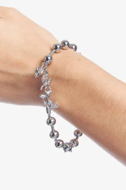 CELESTIAL ORBS BALL AND CHAIN BRACELET