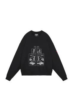 CHANNEL ENCODING CREW NECK