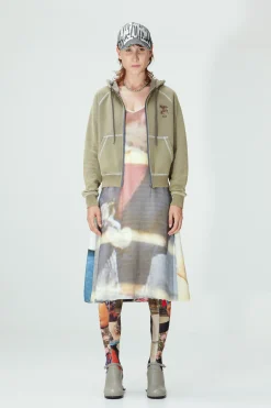 CHERRY MOON HOODED ZIP THRU SWEAT