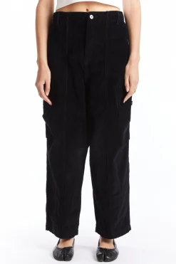 CORDUROY PONDERING PANT BLACK