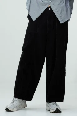 CORDUROY PONDERING PANT BLACK