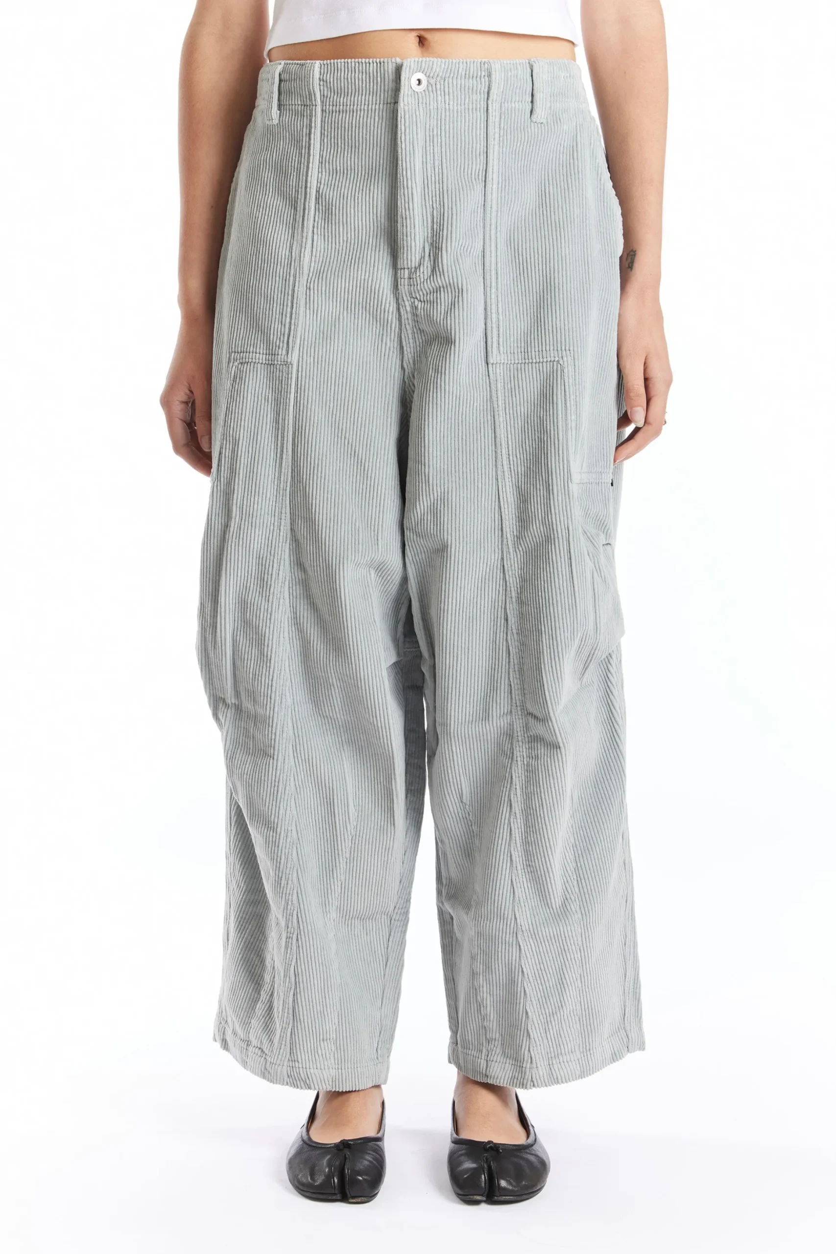 CORDUROY PONDERING PANT SKY GREY