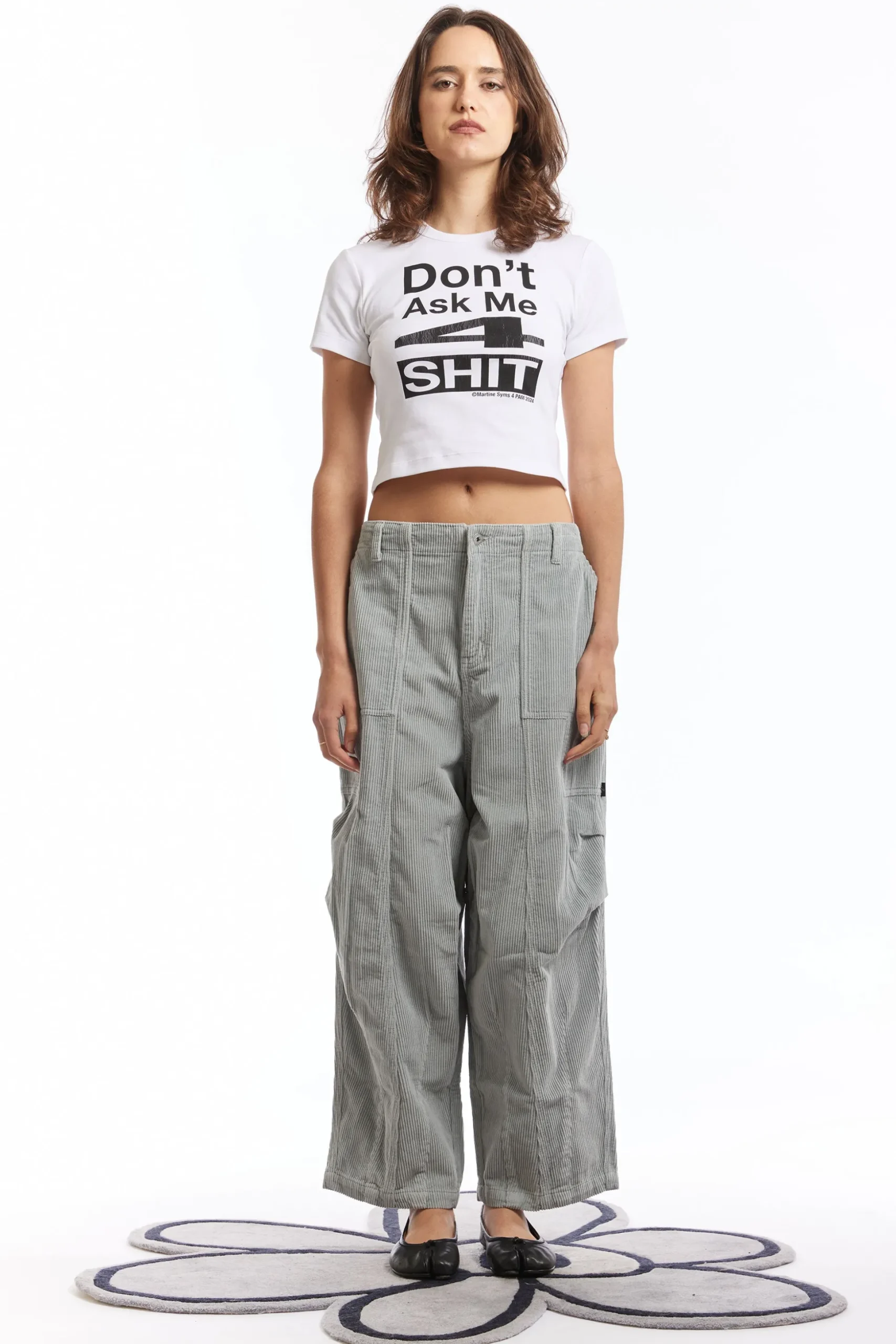 CORDUROY PONDERING PANT SKY GREY