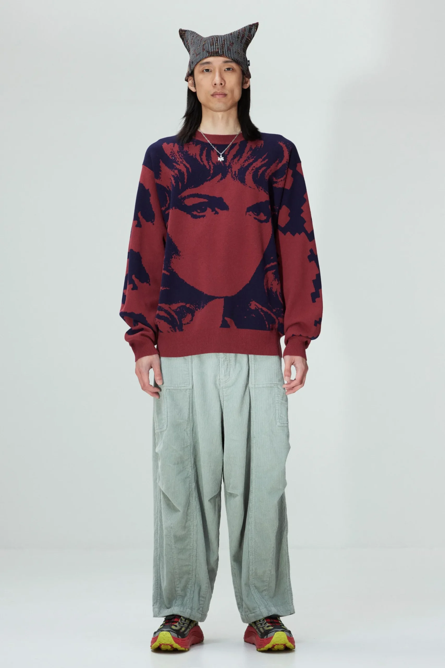 CORDUROY PONDERING PANT SKY GREY