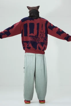 CORDUROY PONDERING PANT SKY GREY