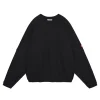 COTTON TRACK CREW NECK