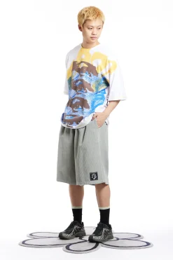 CUCO OVERSIZED CORDUROY SHORTS