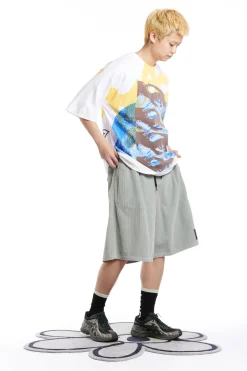 CUCO OVERSIZED CORDUROY SHORTS
