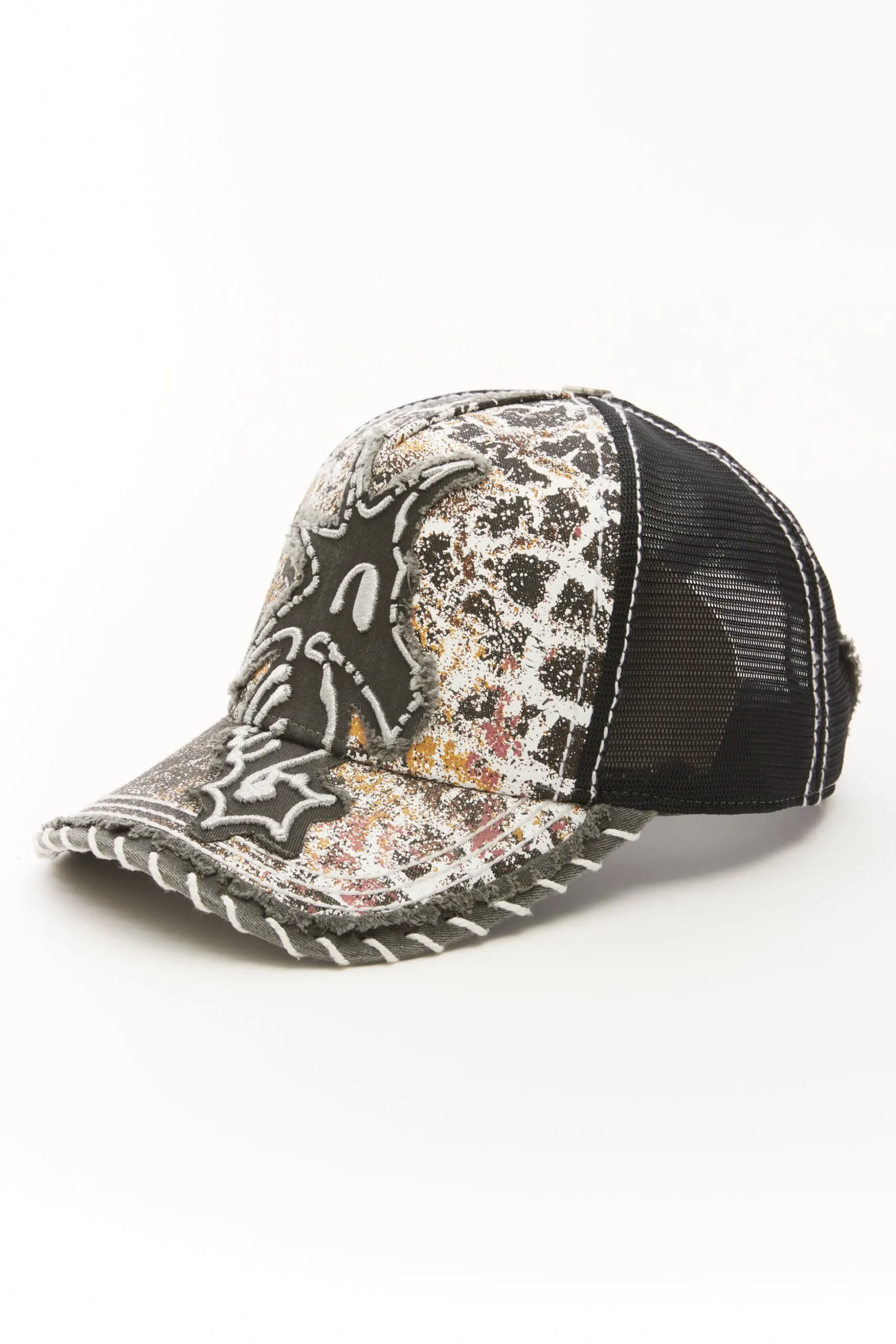 DOUBLE SEAHORSE MESH HAT