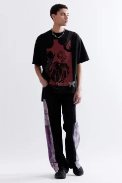 FLOATING WEEDS OVERSIZED TOP