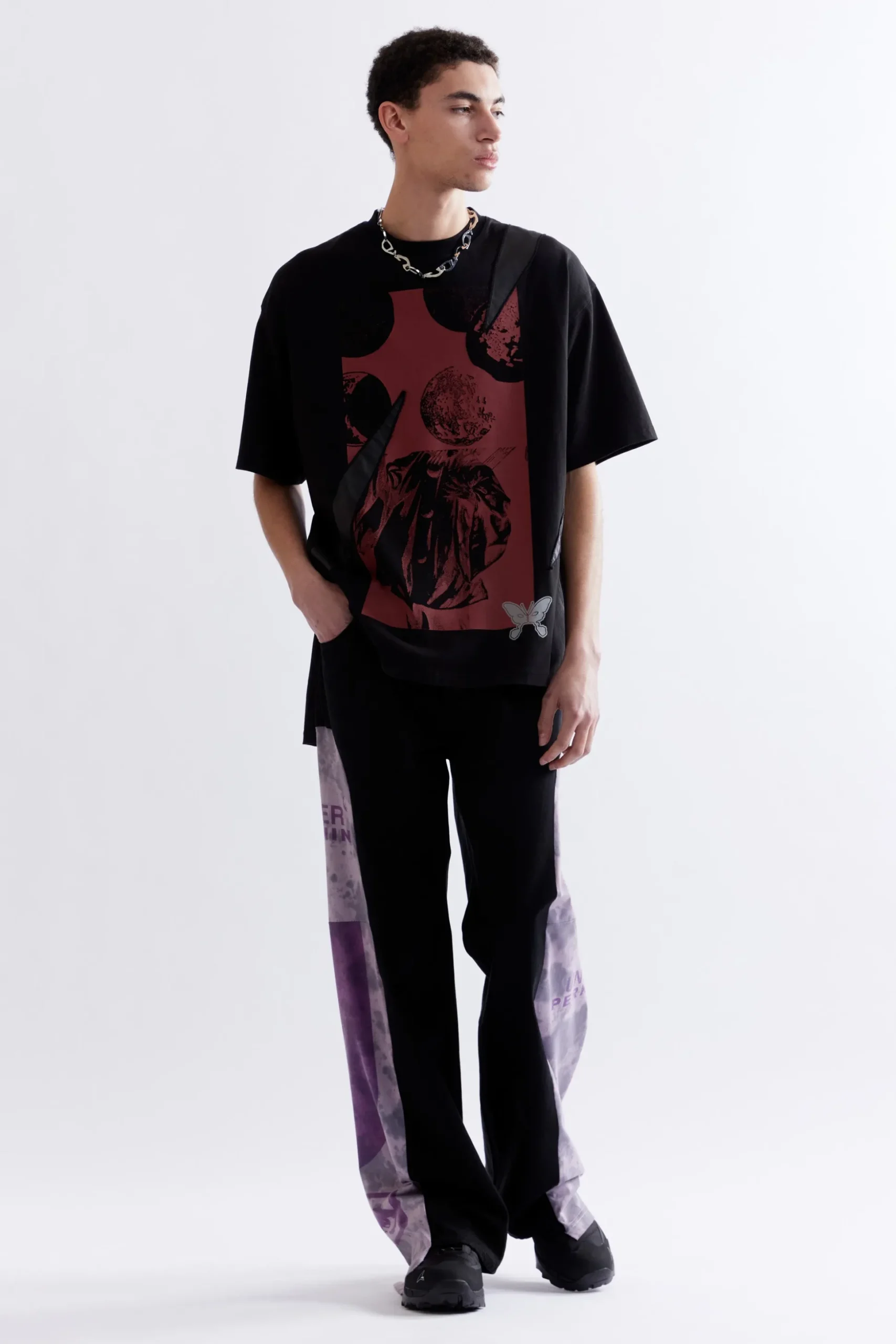 FLOATING WEEDS OVERSIZED TOP