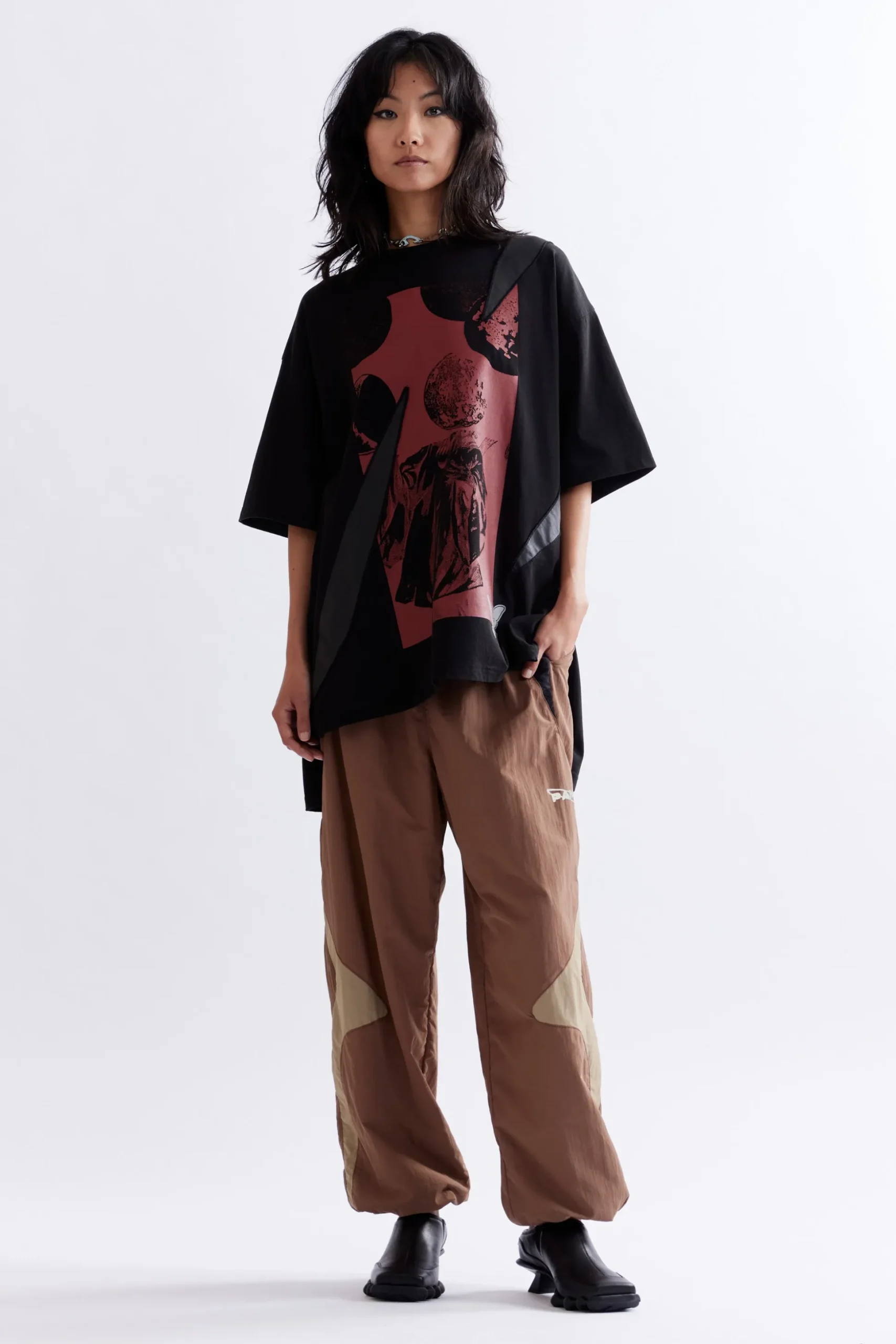 FLOATING WEEDS OVERSIZED TOP