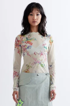 FRACTAL MESH TOP - COCO STAR