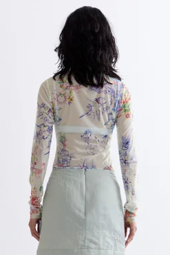 FRACTAL MESH TOP - COCO STAR