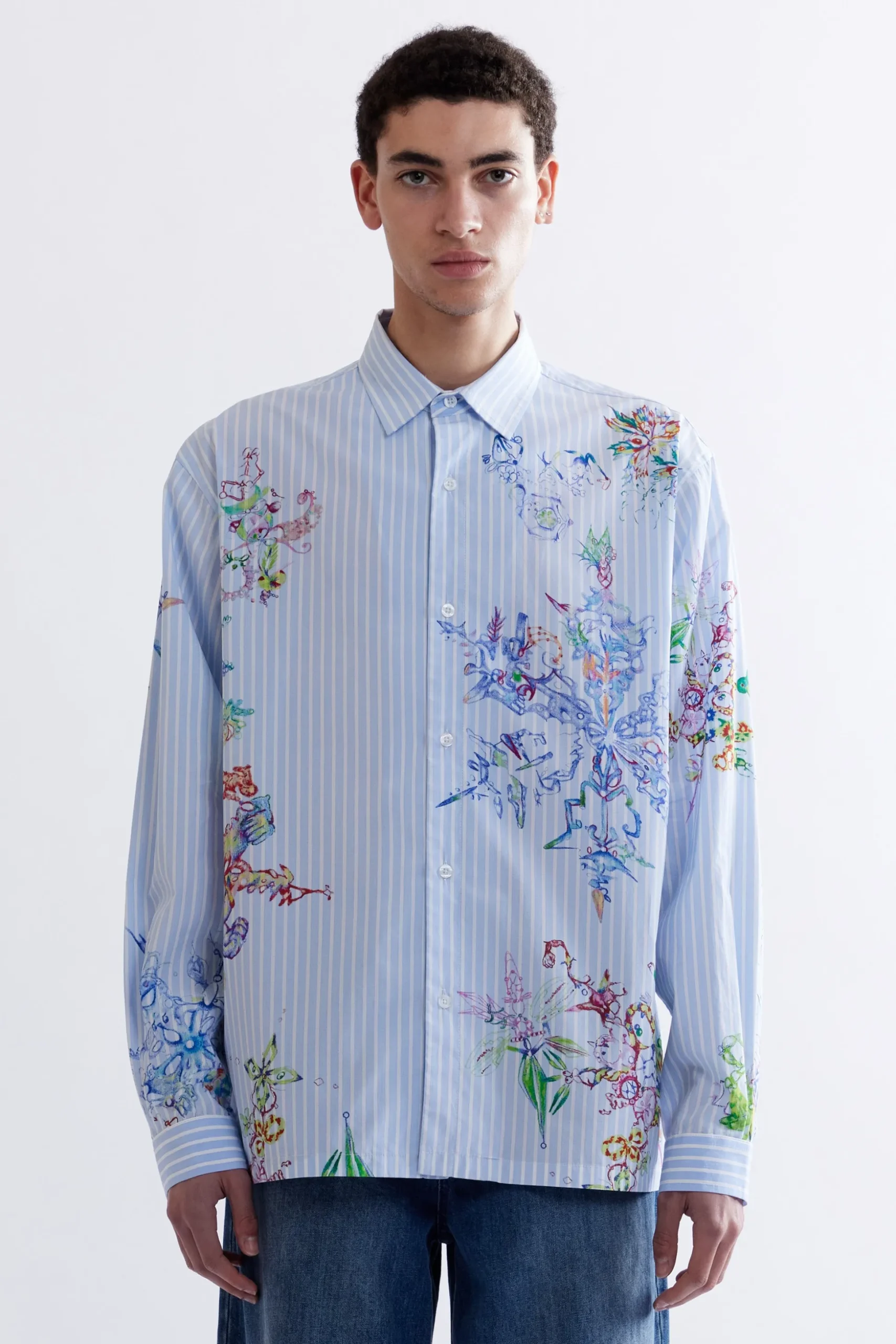 FRACTAL STRIPE SHIRT - COCO STAR