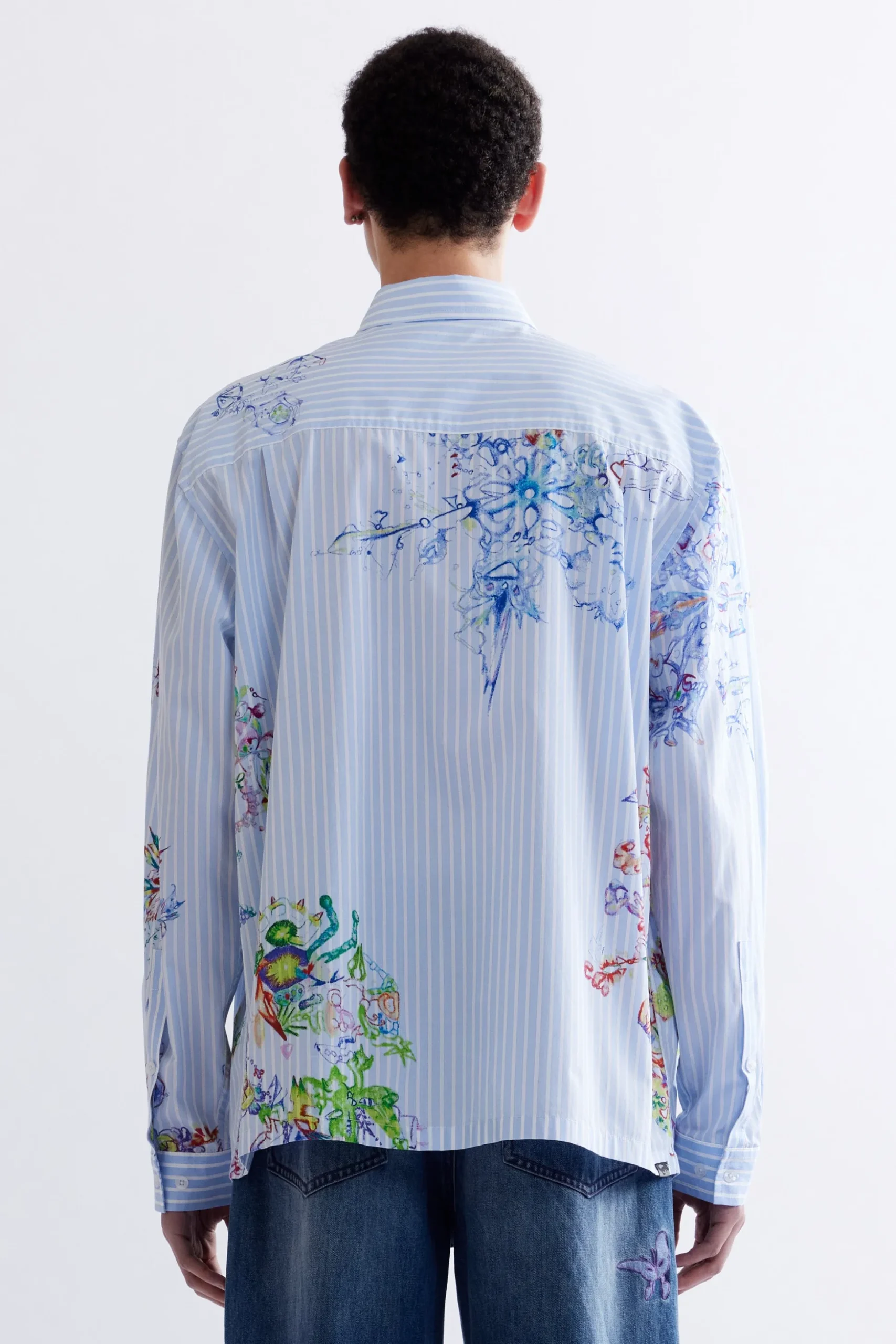 FRACTAL STRIPE SHIRT - COCO STAR