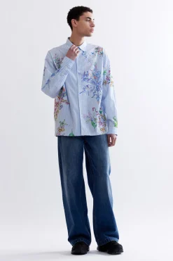 FRACTAL STRIPE SHIRT - COCO STAR