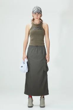 GHOST CARGO MAXI SKIRT
