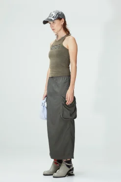 GHOST CARGO MAXI SKIRT