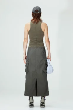 GHOST CARGO MAXI SKIRT