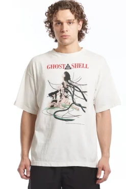 GHOST IN THE SHELL WHITE SS TEE