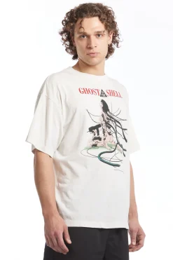 GHOST IN THE SHELL WHITE SS TEE
