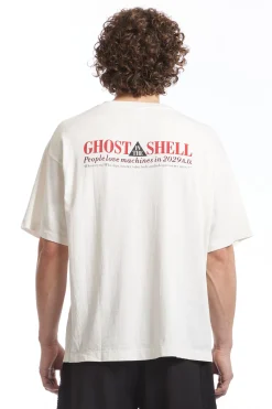 GHOST IN THE SHELL WHITE SS TEE