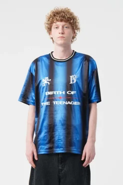 Gradient Soccer Shirt Black