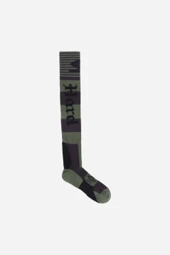 Hard Times Socks Army Green