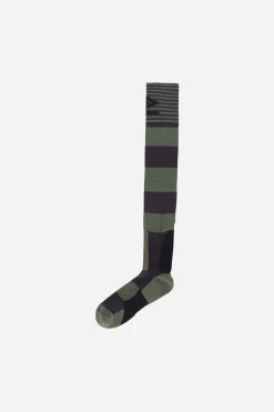 Hard Times Socks Army Green