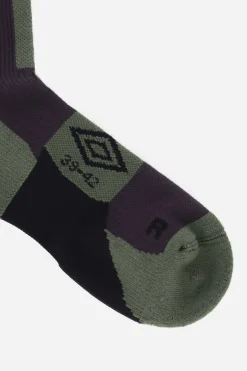 Hard Times Socks Army Green