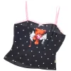 HEAVY HEART SPOTS SATIN TANK
