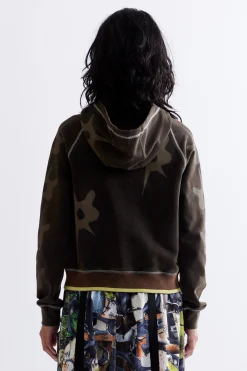 JADE RABBIT HOODED ZIP THRU