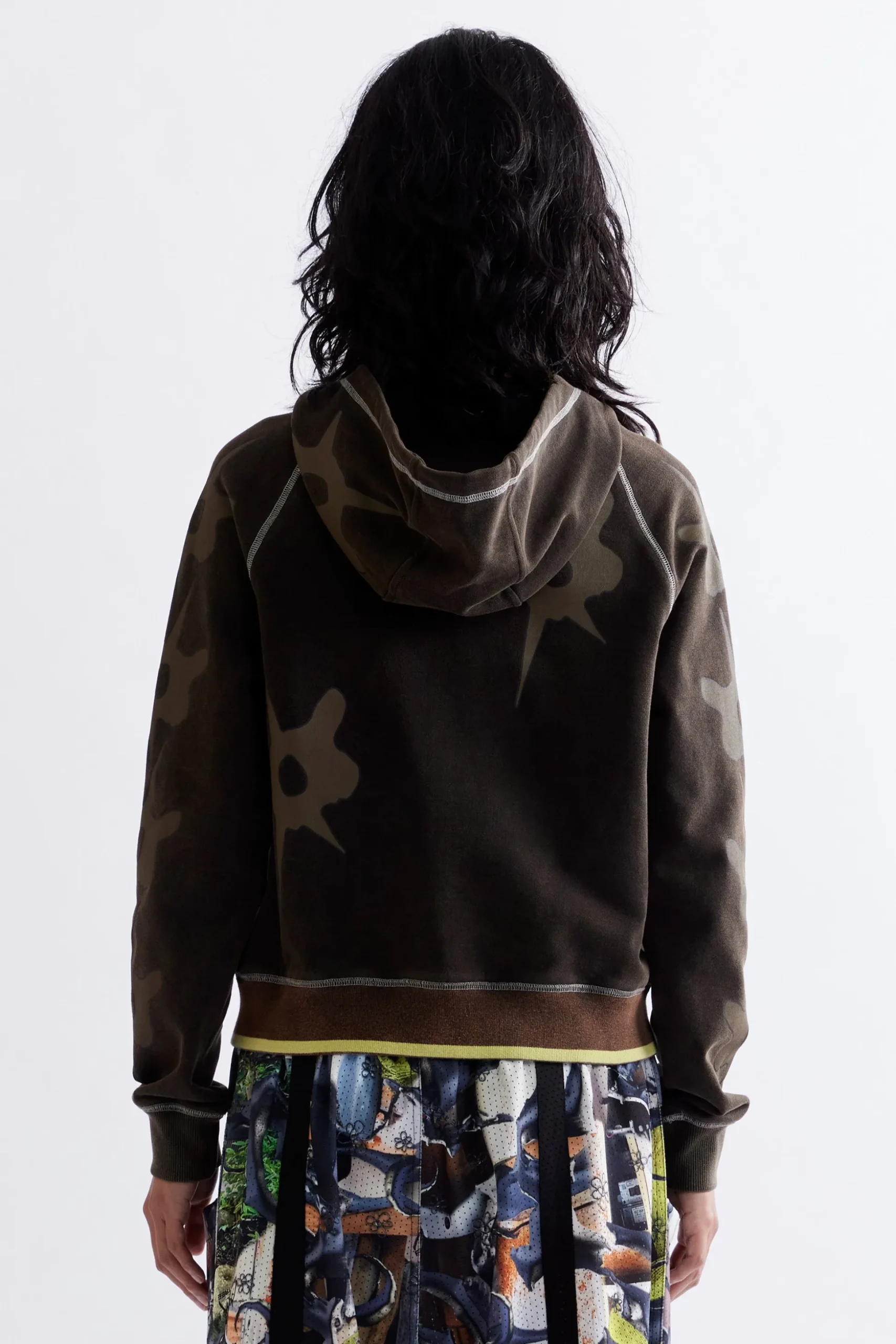 JADE RABBIT HOODED ZIP THRU