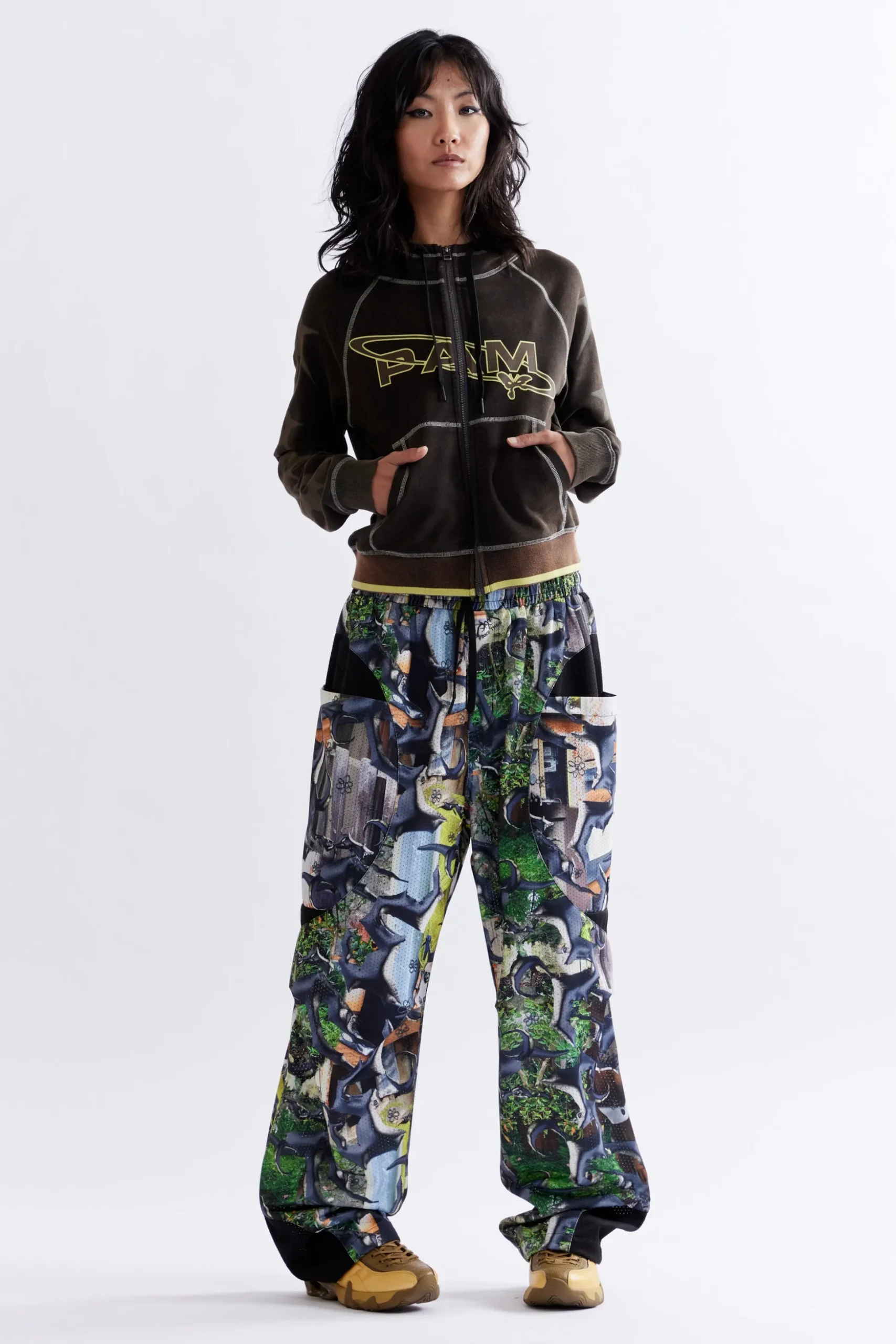 JADE RABBIT HOODED ZIP THRU